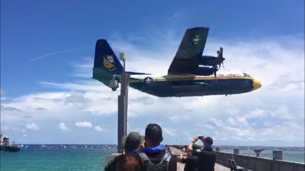 Checkout this screenshot from our #Periscope broadcast!! Do you think <a href="/gearupflapsup/">Katie (Higgins) Cook</a> had <a href="/fatalbertusmc/">Fat Albert</a> low enough??