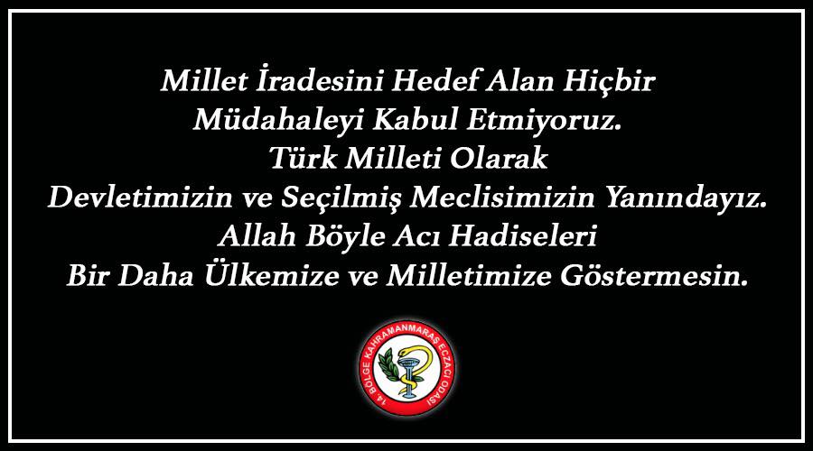 K.Maraş Eczacı Odası (@kahramanmaraseo) on Twitter photo 