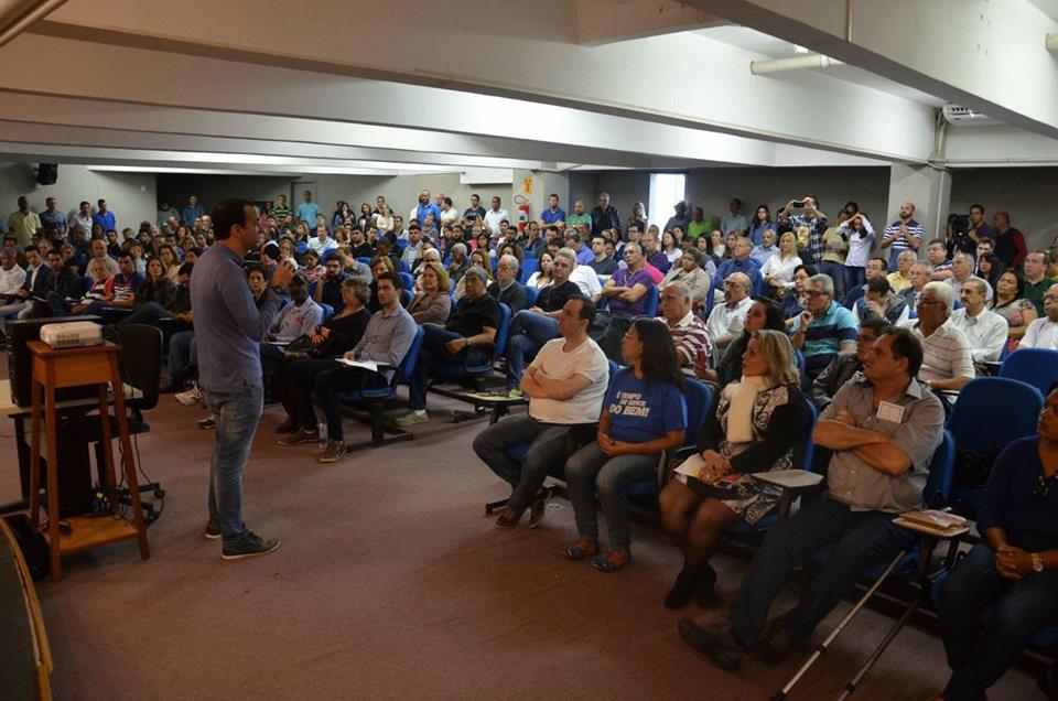 pauloabarbosa's tweet photo. Plateia cheia no workshop de mobilização e desenvolvimento político do #PSDB #Santos hoje no auditório da #Fefis (+) https://t.co/V9MCZPOo6r