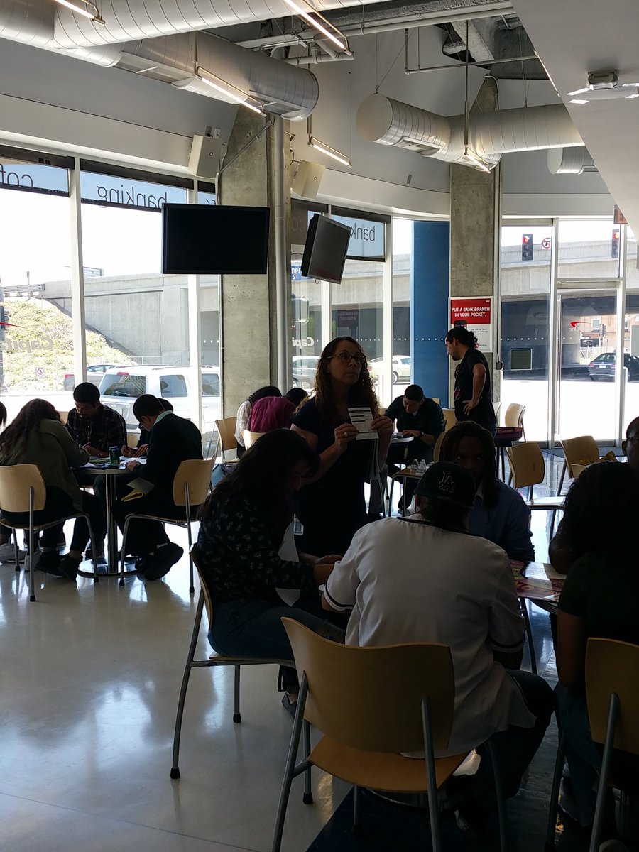 CUSPINC's tweet photo. @CapitalOne360LA &amp; @SouthLASaves teaching young minds how to get out of the rat race! #financialfreedom #cashflow https://t.co/GvtLKzCOkc