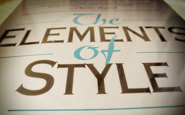 JayECrawford's tweet image. Omit needless words. #LifeLessonsLearnedIn5Words #StrunkAndWhite #TheElementsOfStyle