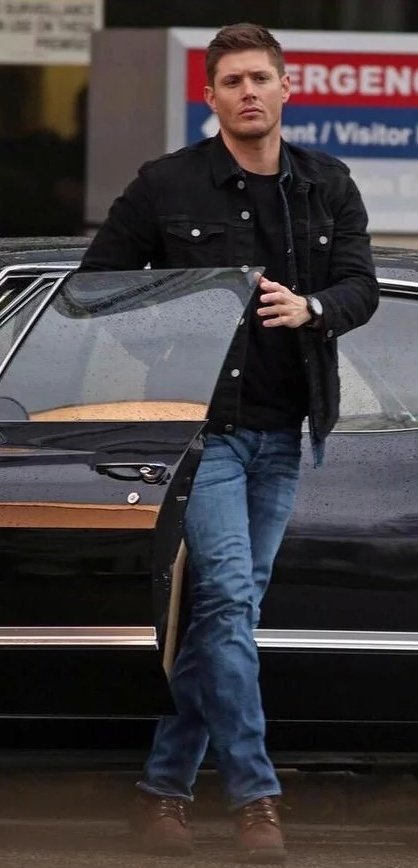 Does Jensen know life isn't a photoshoot? I THINK NOT