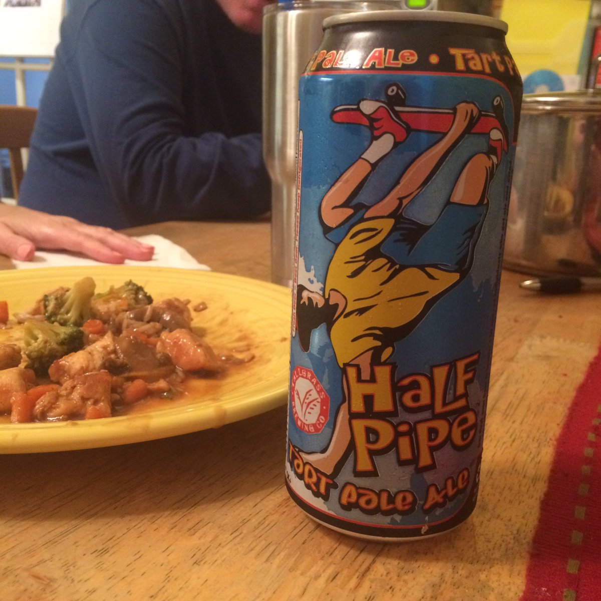 thebrewsage's tweet photo. Half pipe tart pale ale by Tallgrass Brewing Company Tallgrass Brewing Company #beer #ilovebeer https://t.co/5WSe6ThRPb