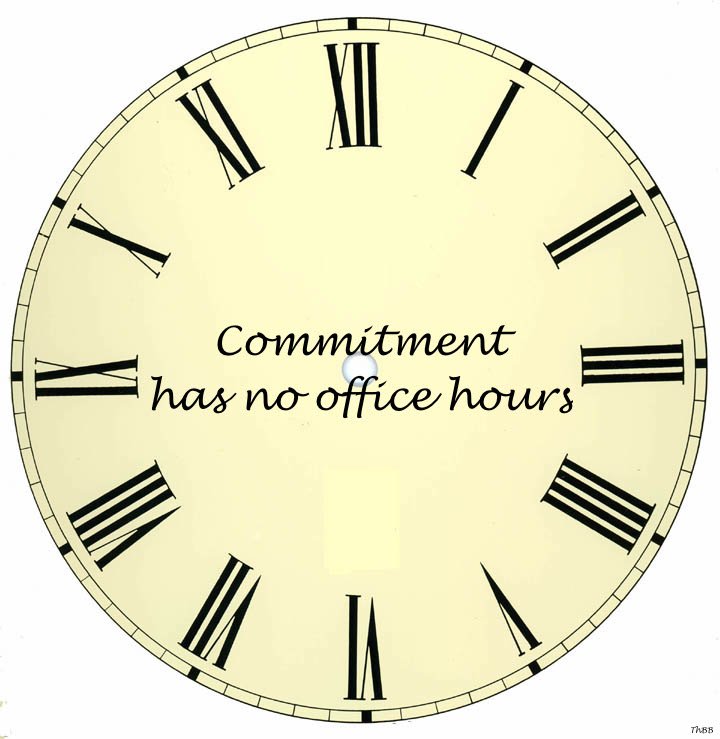 thomasbbisig's tweet photo. #Commitment has no #officehours. #Dedication #Perseverance #ThinkBIGSundayWithMarsha https://t.co/wwN9zSG4D3