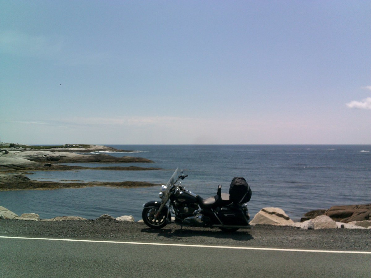 jerry_mack's tweet photo. Finished 9,200 mile, month long solo ride rnd trip from Westrn Nebraska to Newfoundland. @harleydavidson #hdroadking https://t.co/N1dokvVFM2