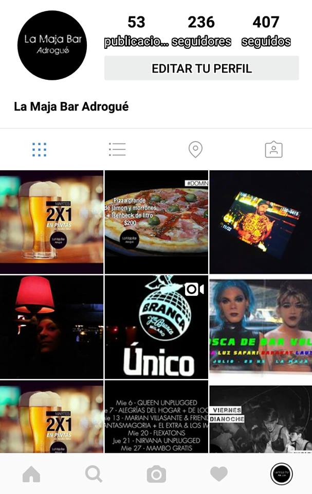 Seguinos en Instagram para no perderte las novedades! @lamajabaradrogue