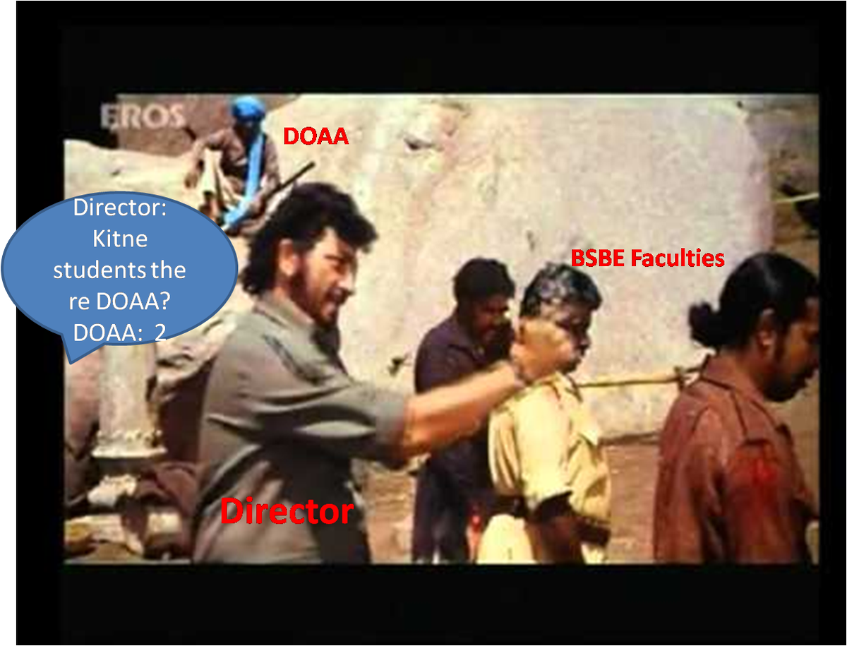 CleverIiti's tweet photo. #IITIndore @narendramodi @PMOIndia Situation in BSBE. https://t.co/J2TuMMrPrT