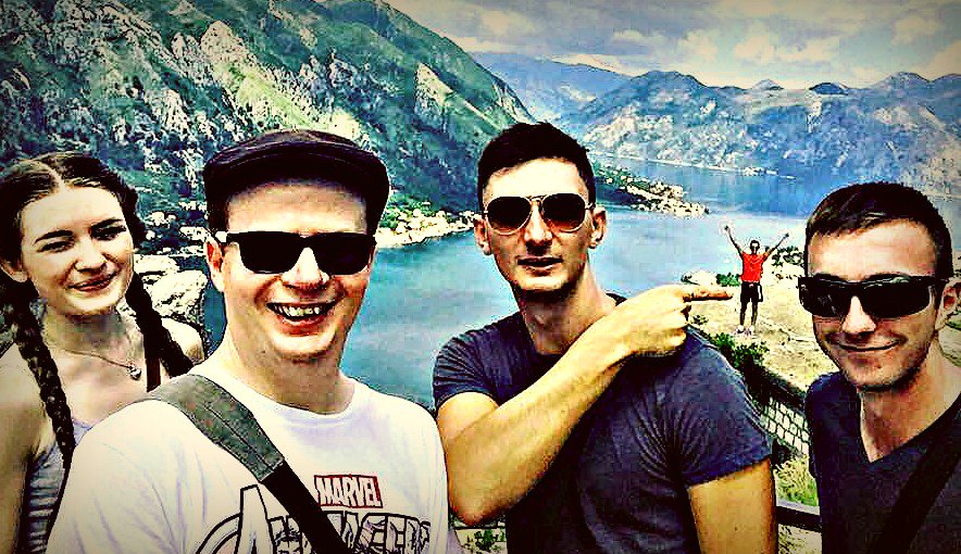 PEELTalent's tweet photo. Our #ThomsonCelebration team enjoy a day off in Kotor, #Montenegro. Looks like somebody's lagging behind! https://t.co/NUV23Qm1lA