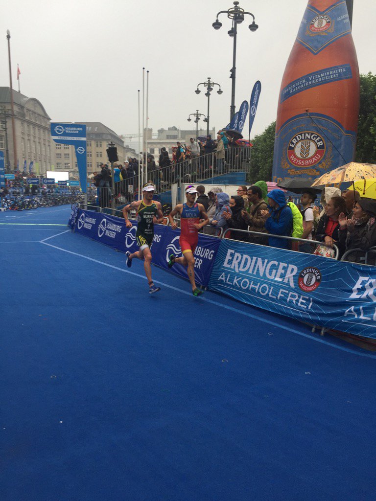 triathlonlive's tweet photo. Stride for stride for the top spot! https://t.co/h6kyf14s5t