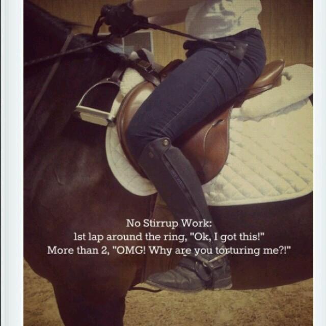 horsequotediary's tweet photo. Sin estribos... #horses #equestrian #caballos #horsequotes #horseproblems #horsehour https://t.co/tstZMgdE4r