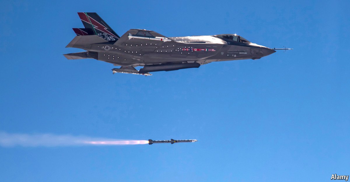 Unlike other weapons, demand for missiles is growing strongly econ.st/2ag9yBD