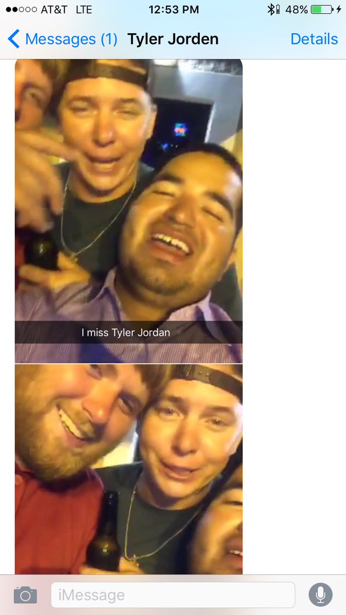 ricardom1146's tweet photo. When you miss your bff and drunk you sends videos that you don't remember what so ever 😂😂 @TyJorden https://t.co/71oKALC15J
