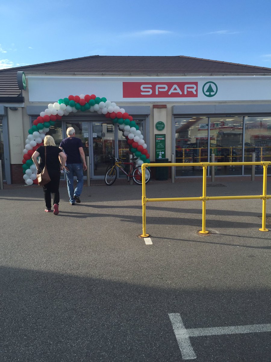Nice to see my local Rhyl reborn as a Spar, and shop was looking great today.