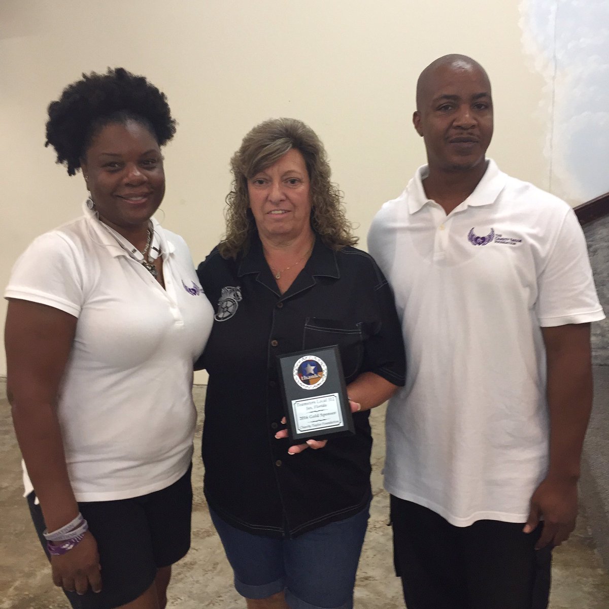 CTFoundation823's tweet photo. It was an honor to present this plague to our 2016 Sponsor.  Teamster Local 512 https://t.co/fkmxbRTf6W
