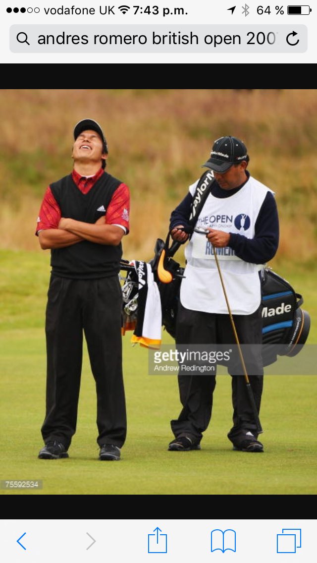 MonterosCoco's tweet photo. Imposible caminar un campo del @TheOpen y no recordar lo cerca q estuvimos de ganar con @piguromero este british https://t.co/rLkzaQ4v1H