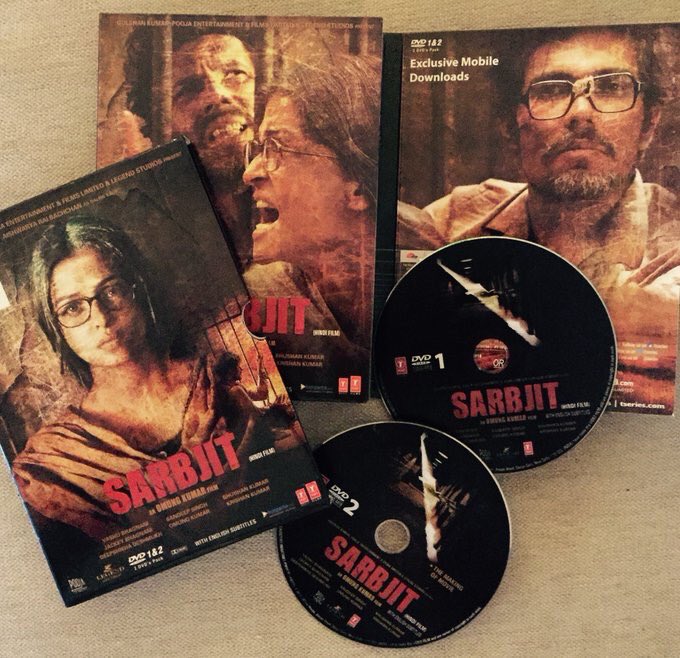 <a href="/SarbjitMovie/">Sarbjit Movie</a> DVD out on the auspicious day of my moms birthday 💖 <a href="/OmungKumar/">Omung Kumar B</a> <a href="/Utkarshini/">Utkarshini Singh baghel</a> <a href="/LegendStudios1/">Legend Studios</a>