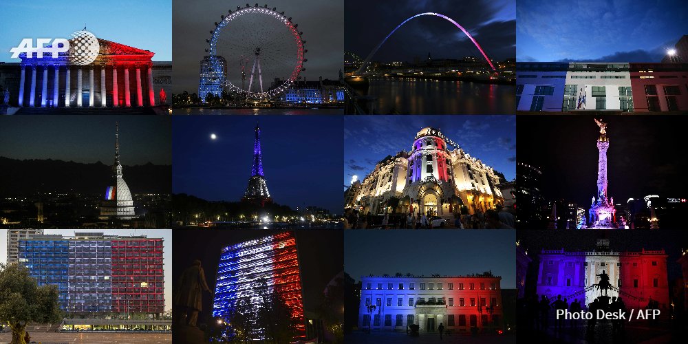 GroupAnon's tweet image. After the terror attack in Nice