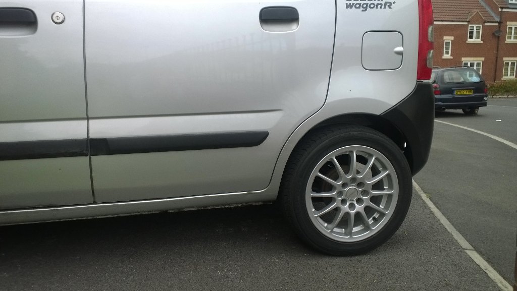 SuzukiSandi2912's tweet image. @Got_it_Mod_it. Got one side done but sadly the weather was against me so had to leave the other side 4 another day