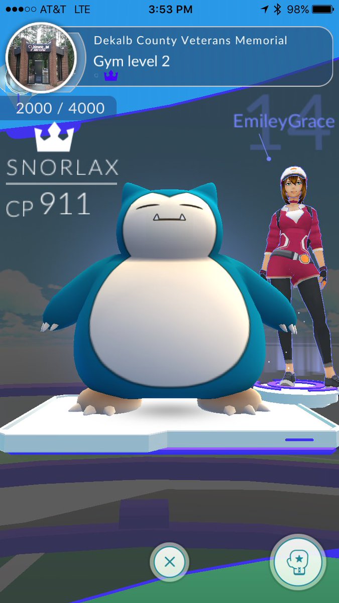 SquadMystic's tweet photo. Took down a gym! #PokemonGO #TeamMystic #TeamMysticATL #PokemonGOATL https://t.co/4j5S2rCz2y