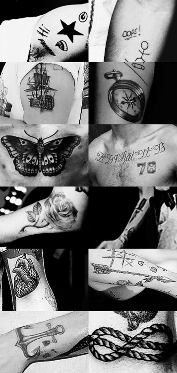 auhouis's tweet photo. LT tem sonhos com tatuagens estranhas e ele resolve se tatuar com imagens que completam as imagens dos seus sonhos https://t.co/DihblbAV54
