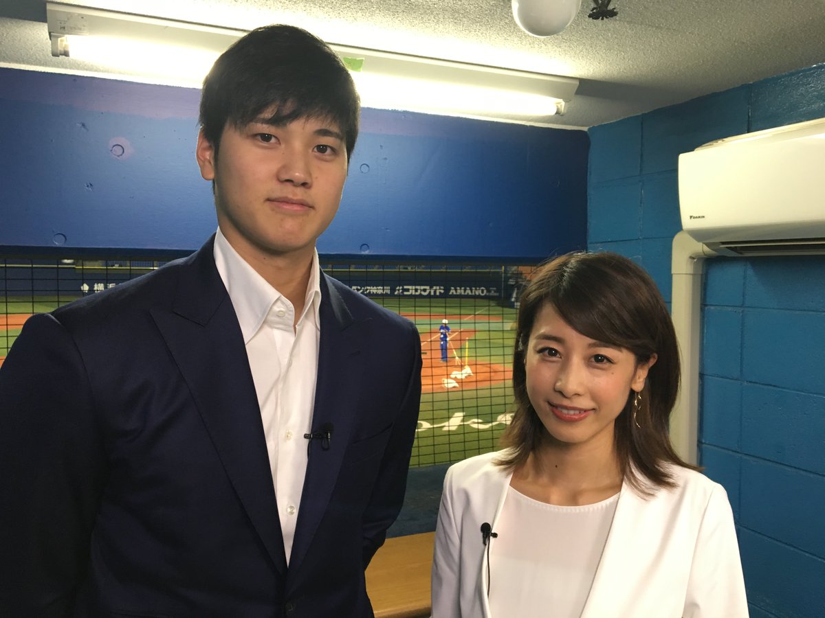 フジテレビ☆スポーツ on Twitter:  &quot;加藤綾子キャスターがオールスターMVP男・大谷翔平選手のもとを緊急訪問！才能あふれまくる22歳の意外な素顔を発見しました。そして、大谷選手が最後に教えてくれた「言えない秘密」とは…今夜23:45～のHERO&#39;Sをお楽しみに！  #大谷 ...