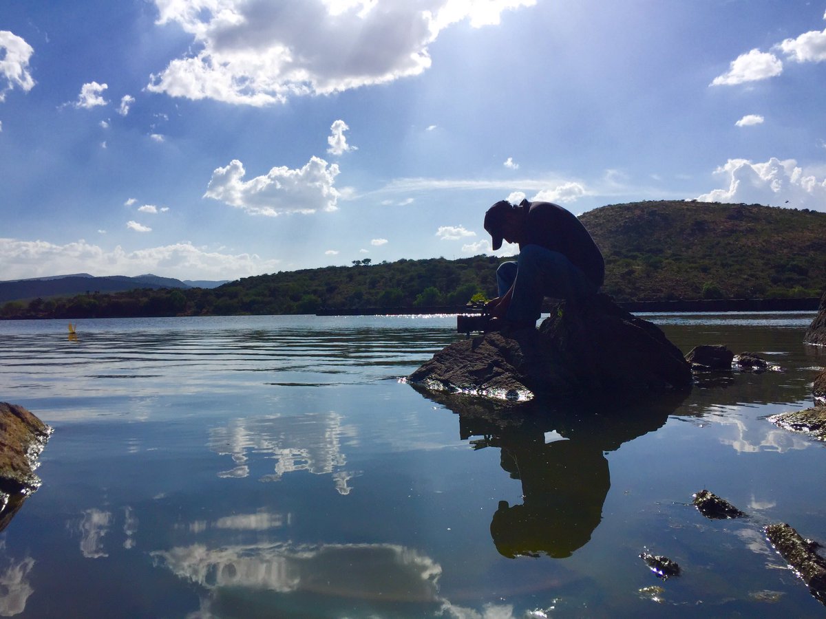 Gracias a esta presa en "Santo Domingo" es posible mantener a cientos de especies en #SanLuisPotosi aquí el cámara