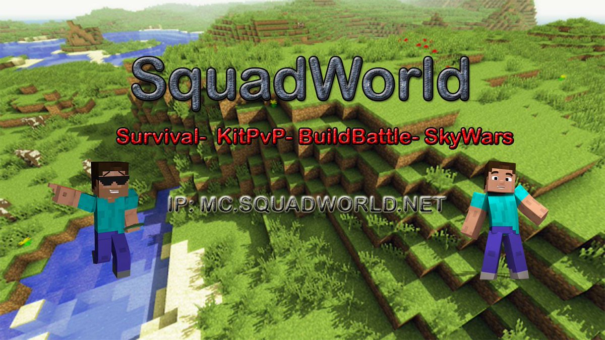 El servidor esta nuevamente en linea!
IP: MC.SQUADWORLD.NET