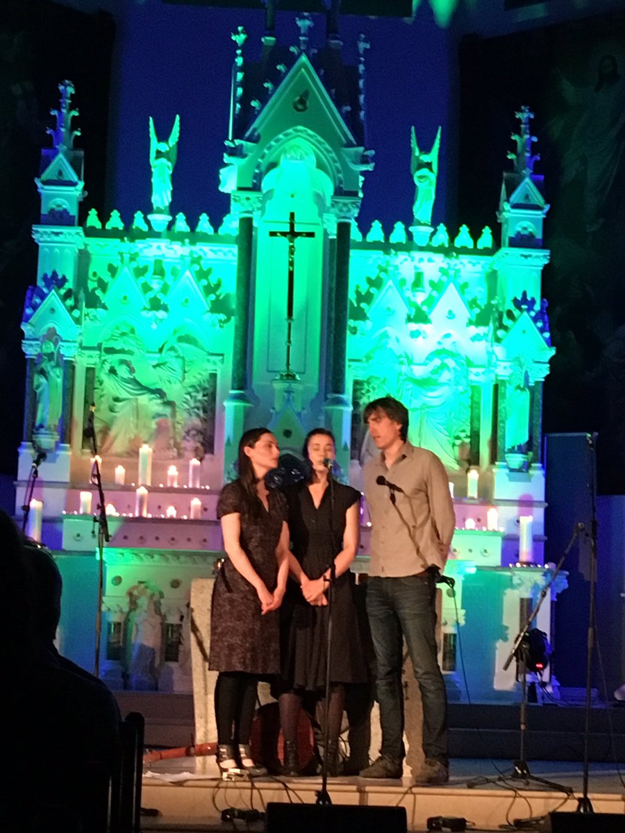 Amazing gig from @LisaHannigan, Zoe Conway and John McIntyre <a href="/thesomafestival/">The Soma Festival</a> just stunning and those harmonies👌 xx