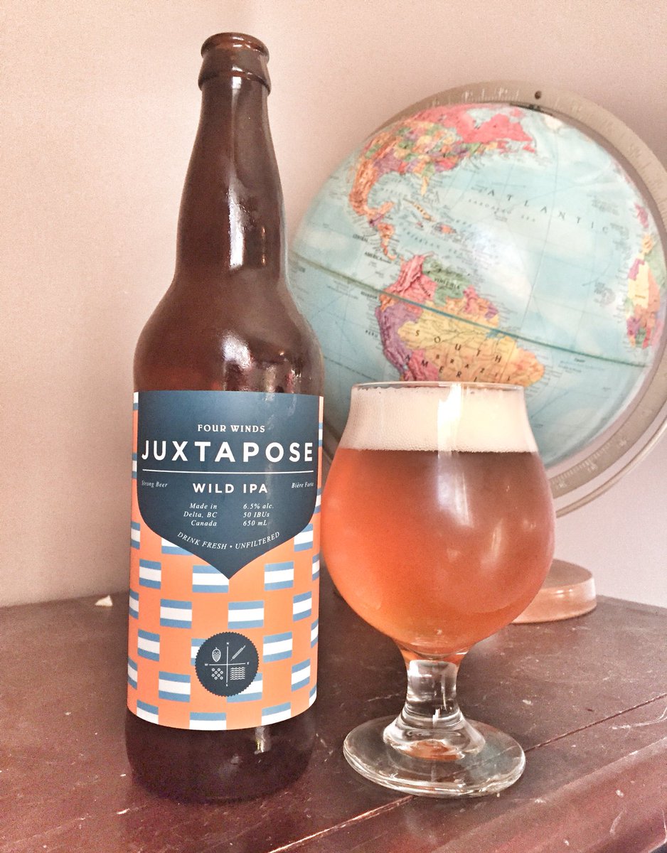 Coast2CoastBeer's tweet photo. "Wild IPA" by @FourWindsBrewCo. Fuck ya bud, no gimmicks in this IPA. Just a perfectly balanced, fresh taste. 10/10 https://t.co/81lh1bE1OE