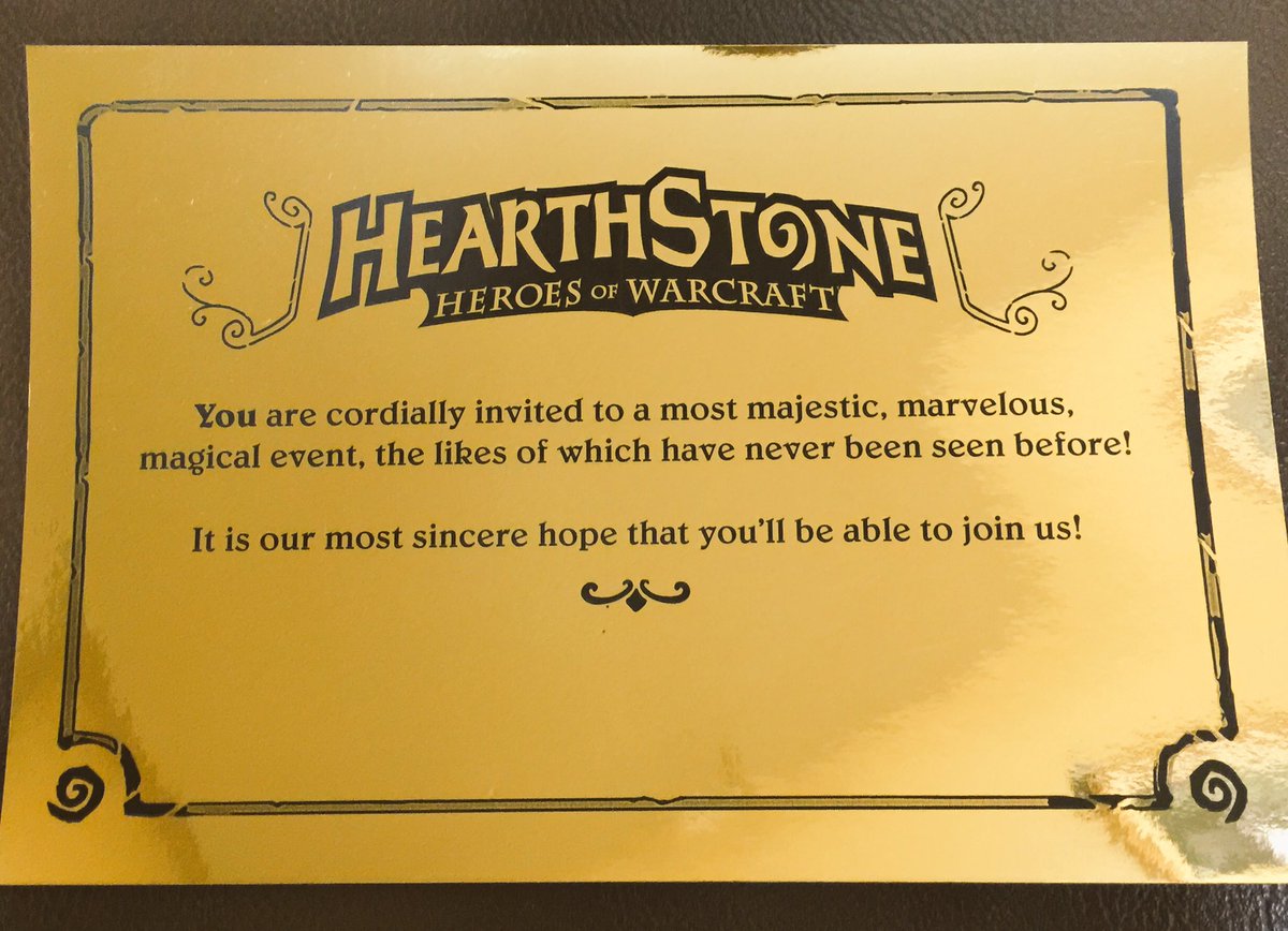 Hearthstone-Karazhan-Invite Hearthstone-Karazhan-Invite