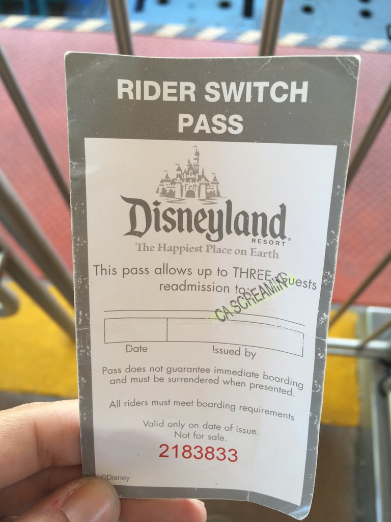 clementinecnty's tweet photo. At @Disneyland w/baby? Ask for Rider Switch Pass so everyone can ride &amp; u don't wait 2x. #Disneyland60 #DisneyMoms https://t.co/NA79MhjwY7