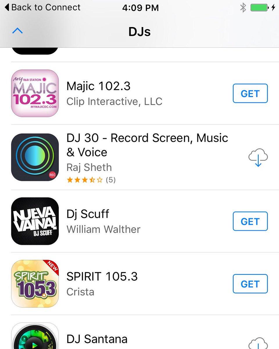 JARAPPS5's tweet image. DJ 30 now featured in the DJ category @AppStore #apps #apple #dj #appstore #music #mix #record #screen #screenshot