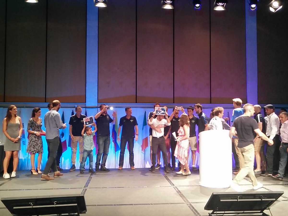 #wmfc2016 closing ceremony 
Morell's trophy
4° place AUS
come on <a href="/Docceroos/">Docceroos</a> !!!!