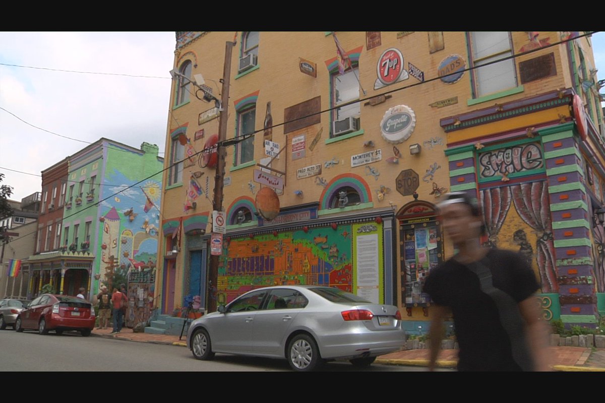 WildTravelsTV's tweet photo. .@RandylandPgh is an artistic overload, energy supplied by Randy. He bought it 10K, value today "priceless." https://t.co/8gyVwhbZ8X