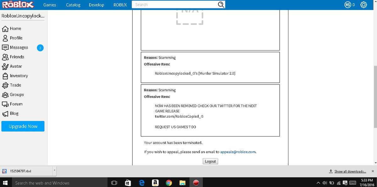 Robloxuncopylocked Robloxcopied G Twitter - roblox application center uncopylocked