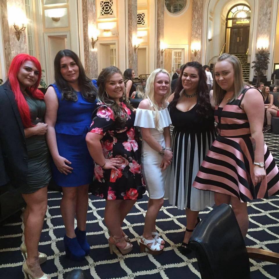 Boxing charity night #TheGirls #RaisingMoneyForCancer