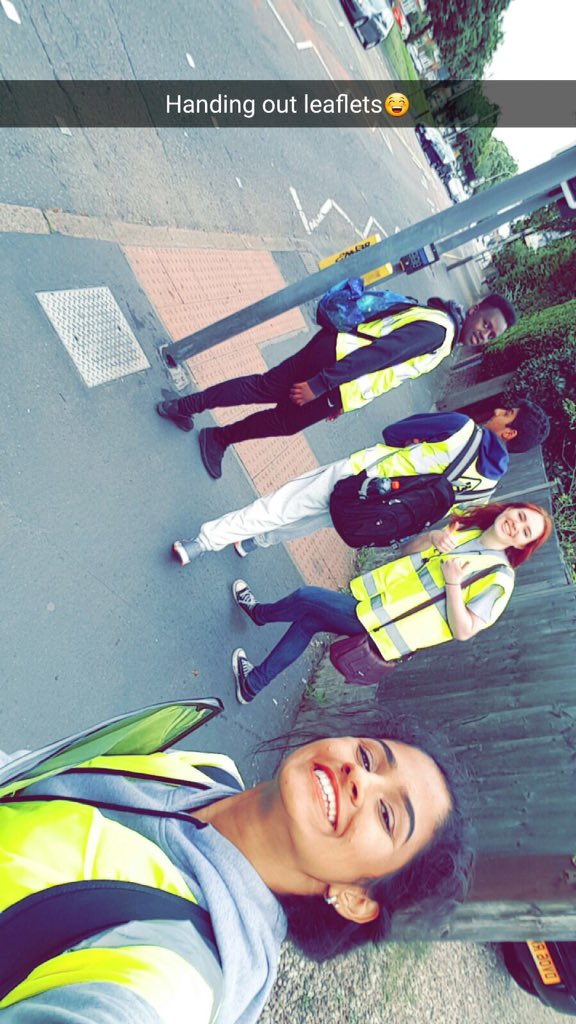 ncs_team1's tweet photo. Leaflet run! Check your stores and cafes on Aylestone road to see if you can spot our posters!🔥🐟🌿 #cleandemcanals https://t.co/D02TNdYrzR