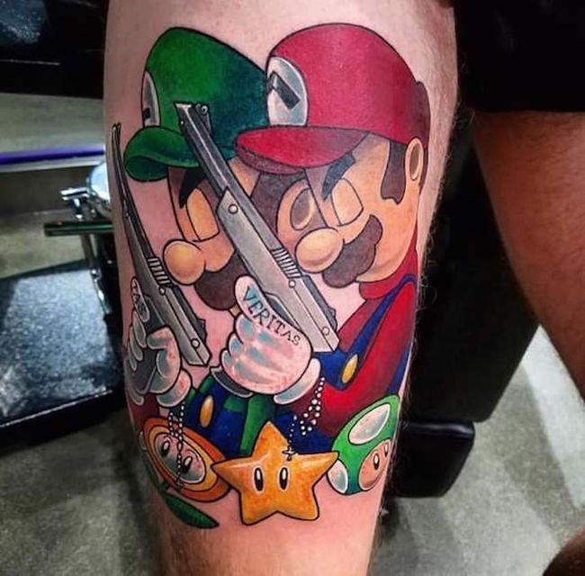 Tattoo uploaded by Joseph mancha  Super Mario bros 3  Tattoodo