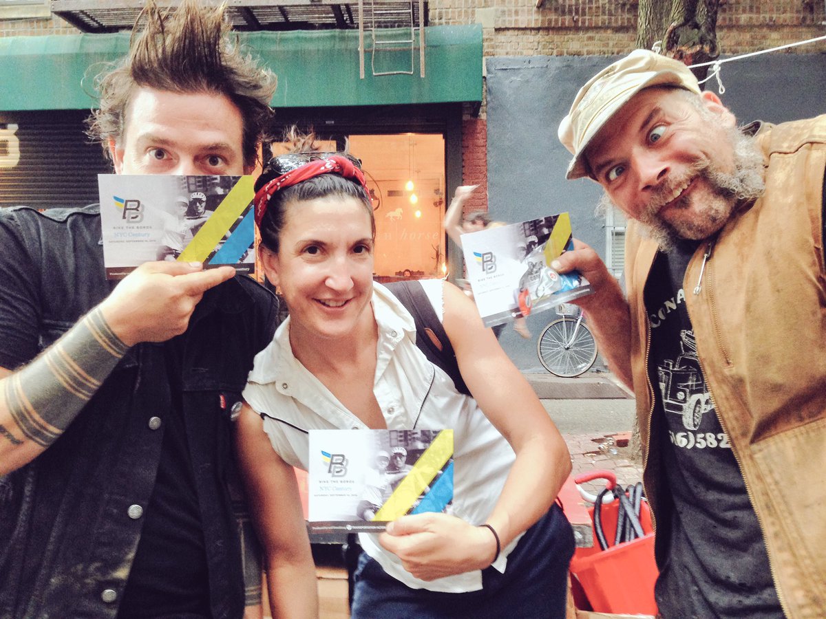 pekochel's tweet photo. Crazy for #bikeNYC! #bfd2016 #MakeMeekerMove #NYCCentury The @transalt community will end #BikeLash #NotOneMore https://t.co/d2uMxQIPRU