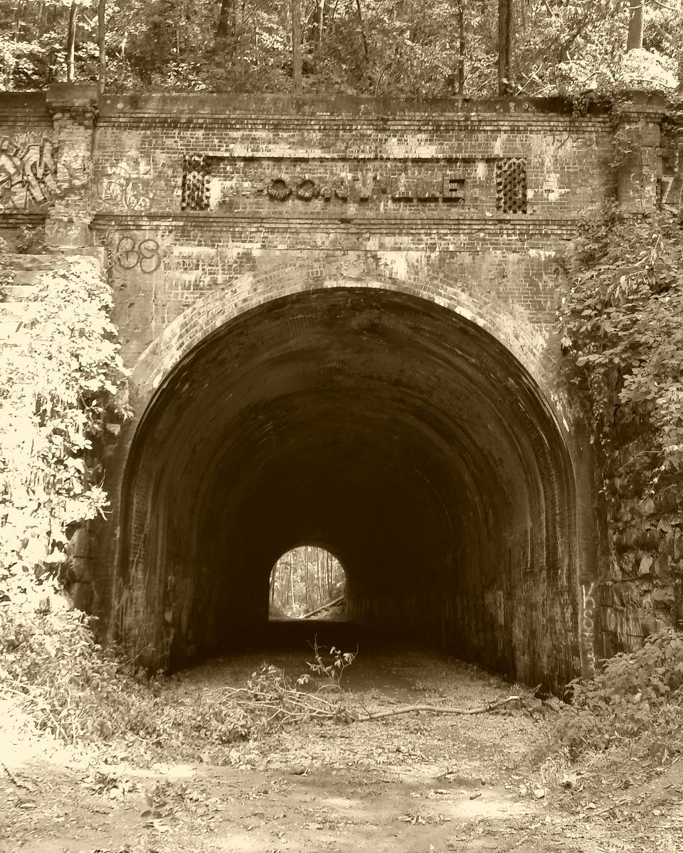 innatcedarfalls's tweet photo. Moonville Tunnel is a hiking option 30 mins  from the Inn. #oldminingtown #HIKE https://t.co/i0KF18XS6p