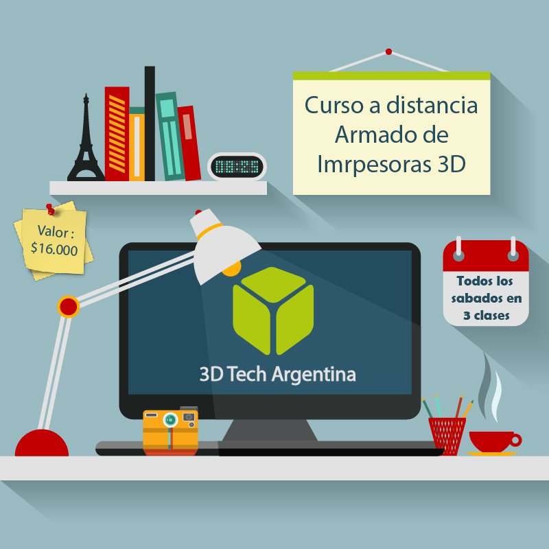 3DTechArg's tweet image. Los invitamos a ver (Comenzamos los cursos a distancia) en nuestra pagina de 3D Tech Argentina !