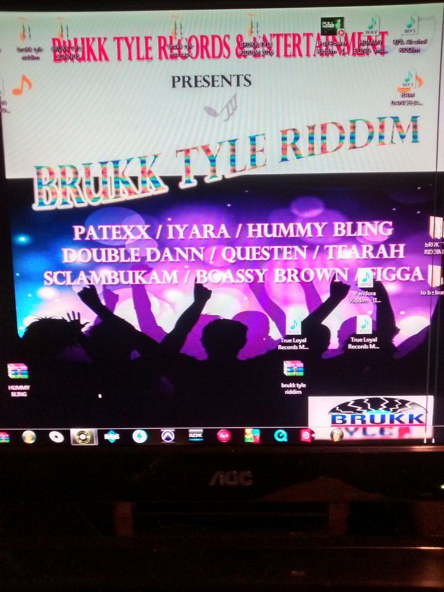 EntTyle's tweet image. Brukk tyle record present, brukk tyle riddm now on iTunes an in stores get now/Hat shoes