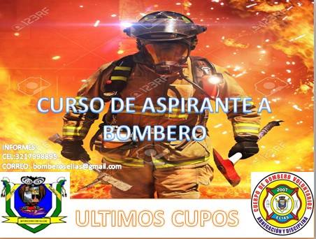 TIENES LA VOCACIÓN?
¡¡¡FORMA PARTE DE NOSOTROS !!!! #Bomberoselias