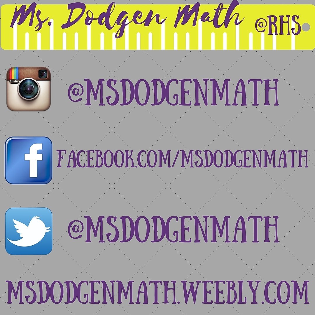 MsDodgenMath's tweet image. Looking for a way to connect? No problem!