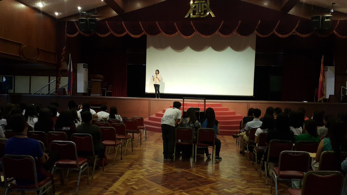 OTSAPilipinas's tweet image. Opening Remarks by Ma&apos;am Danielle Munji #OTSA2016 #UnityInChange