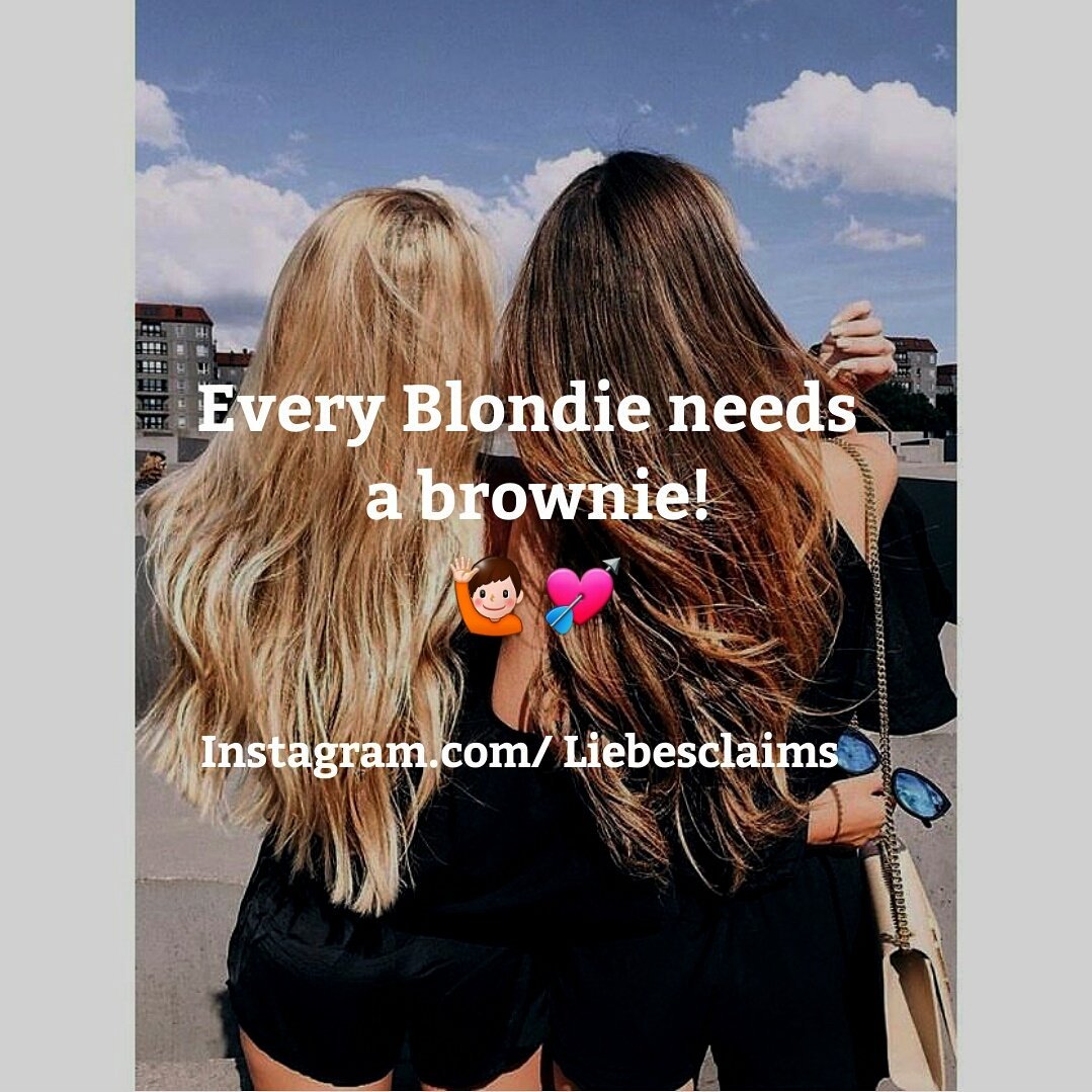 Liebesclaims Pa Twitter Bestfriends Freundschaft Bestefreunde Blond Braun Freunde