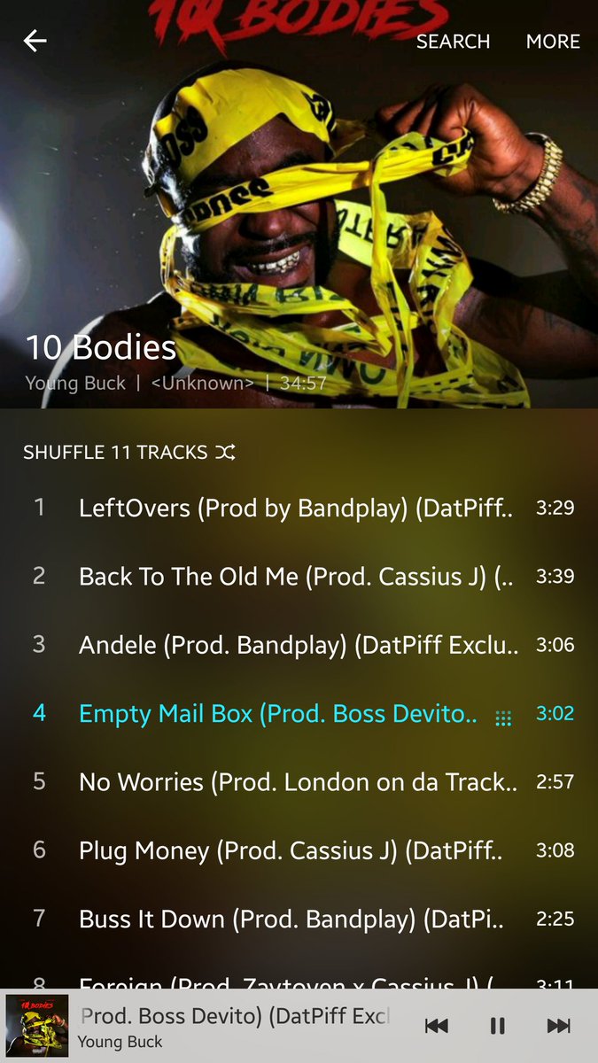TheZaNzOne's tweet image. Waking up early in the morning and listening to #10bodies #emptymailbox @youngbuck