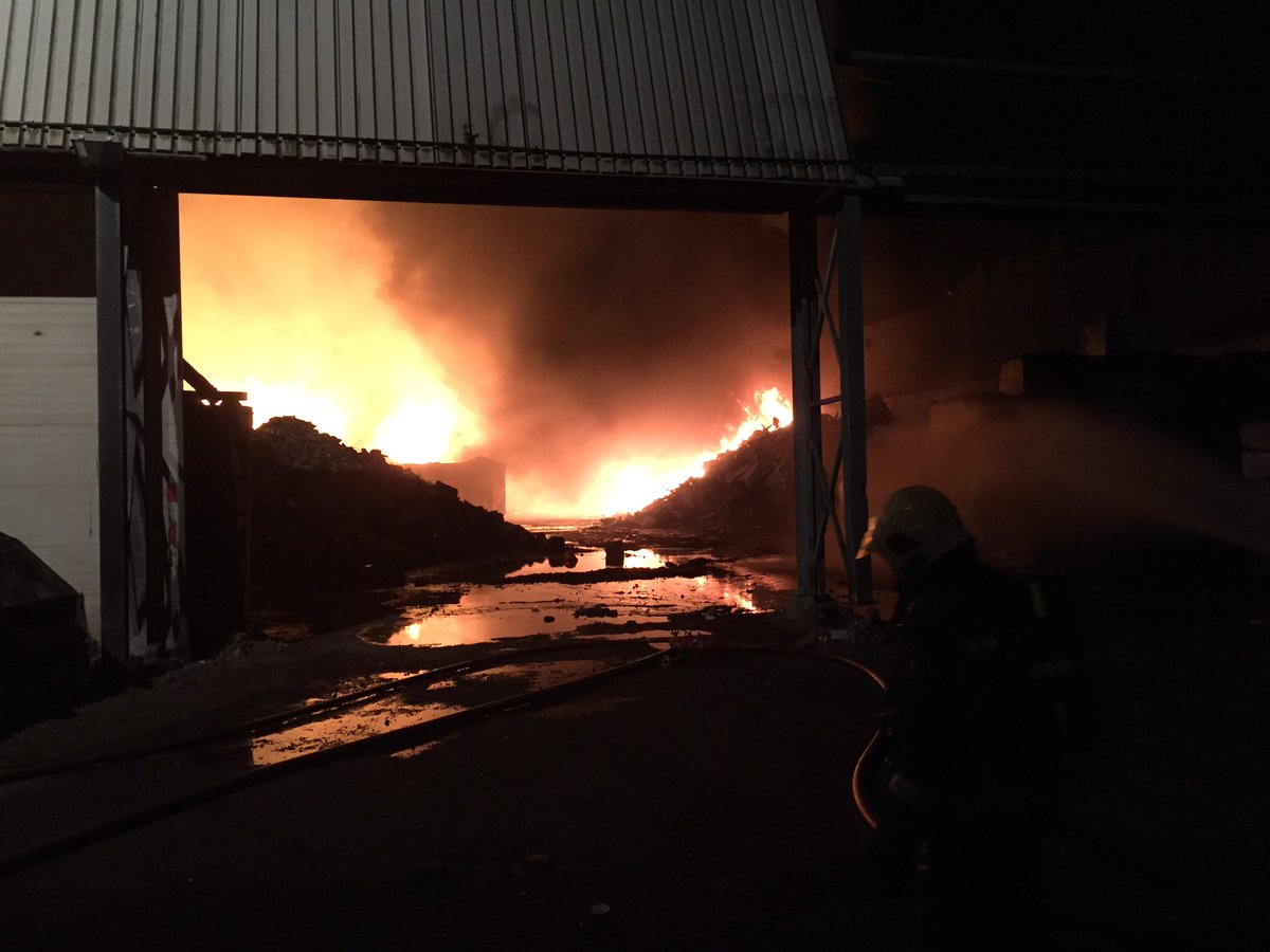 Zeer grote brand! Grip 1 Vliko Leiderdorp