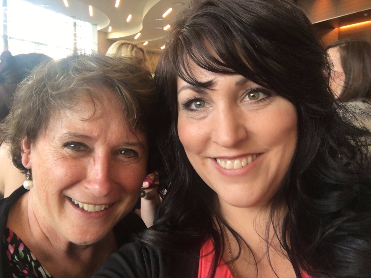 DarbyBriar's tweet photo. Ready for a fun night! @irishwinters1 @DarbyBriar #RWA16 https://t.co/FN90uvSsbW