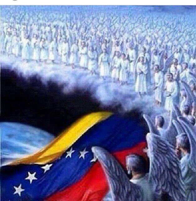 Protectoreazul's tweet photo. "San Miguel Arcángel desarma y expulsa de Venezuela a todo aquel que atente contra la Vida de sus habitantes." Amén https://t.co/6weM5h1rXn